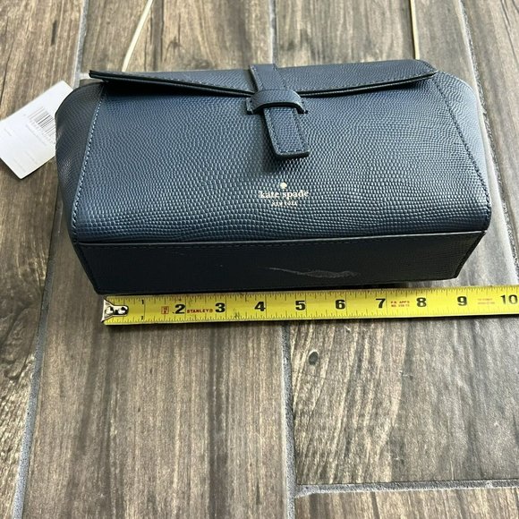 KATE SPADE Emmie Riverside Street Crossbody Bag PETROL BLUE $348 New - Picture 6 of 8